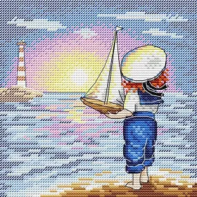 A Long Journey SM-601 Counted Cross-Stitch Kit