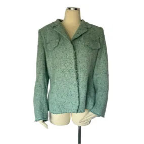 Blue Wool Women's Blazer