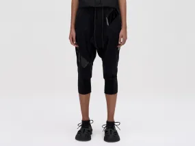 DROPPED SWEAT PANT - BLACK