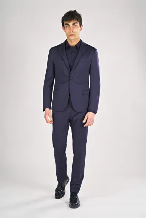 Jacquard Fancy Techno-Fabric Suit