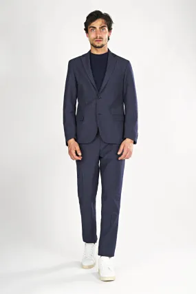 Jacquard Fancy Techno-Fabric Suit